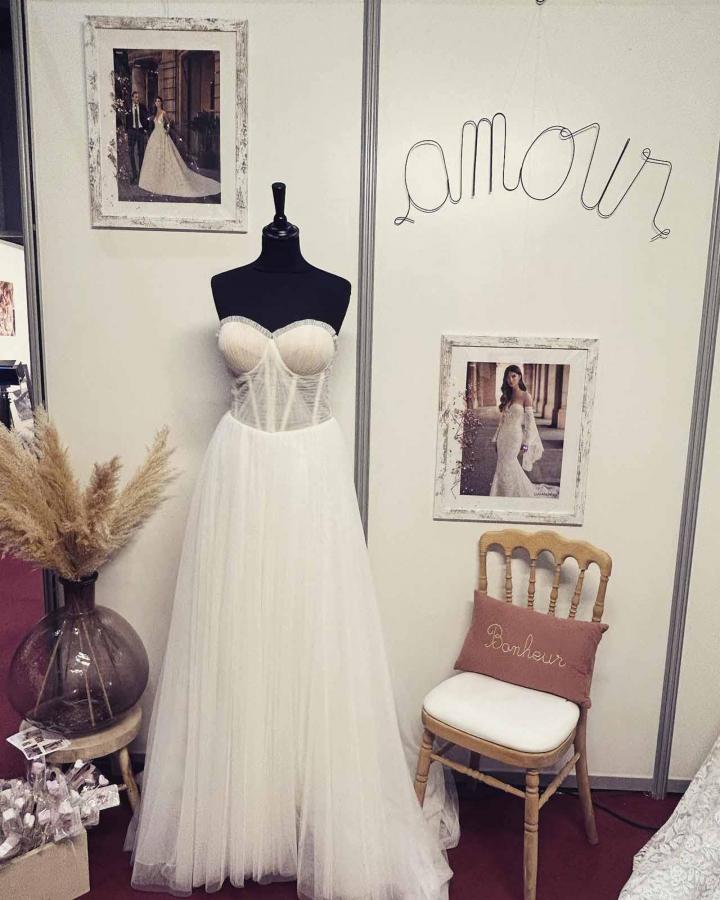 Showroom de robes de mariée de créateurs à Saint-Raphaël